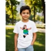 Camiseta Branca Infantil Clarencio O Otimista Blusa Menino Menina Unissex Malha Fria PV Nao Amassa Cores spe