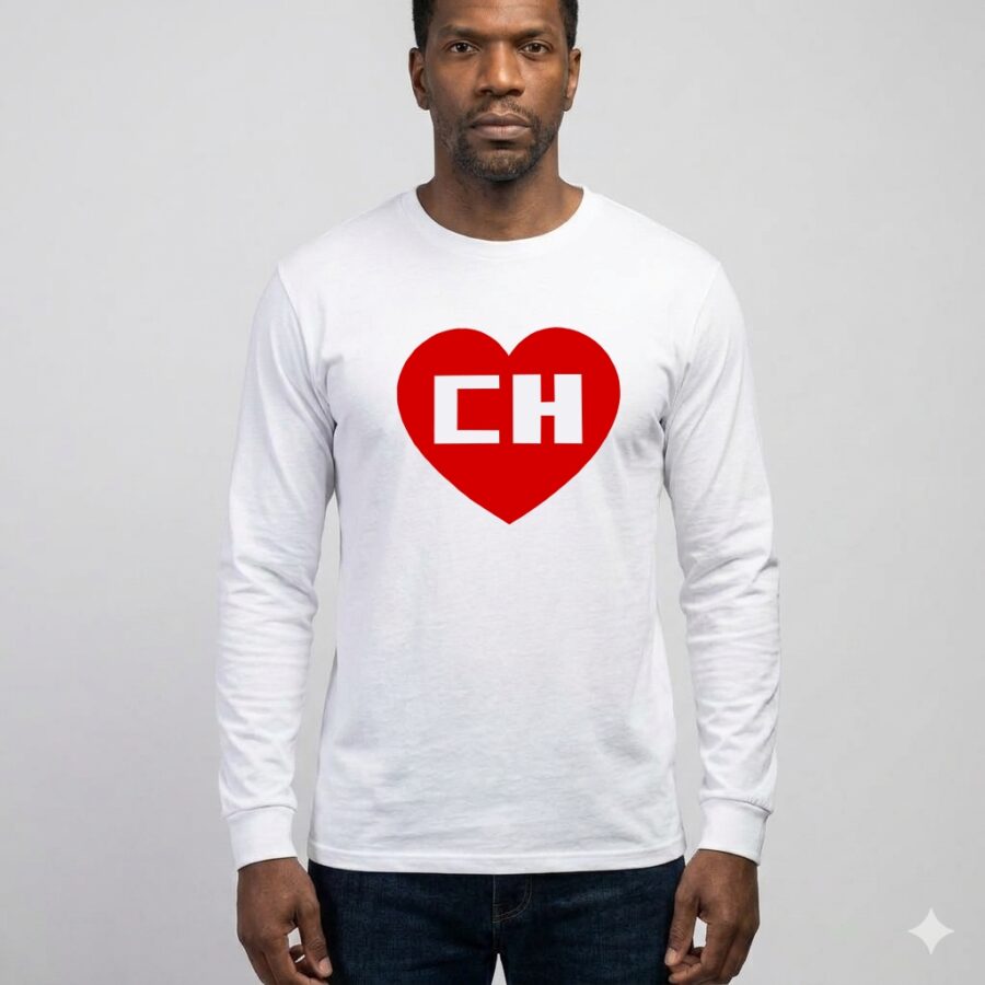 4 Camiseta Manga Longa Adulto Unissex Chapolin Colorado ( Branca )