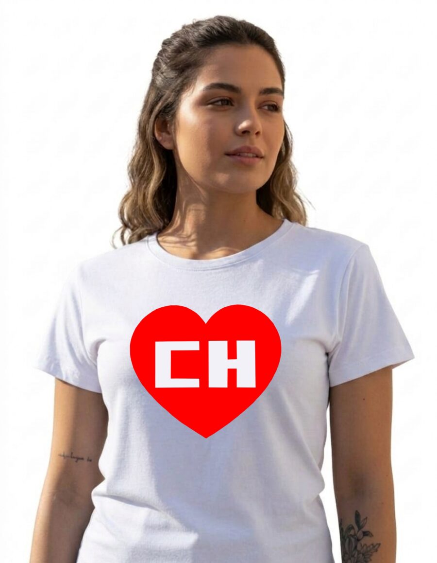 Camiseta Chapolin Colorado Baby Look ( Branca )