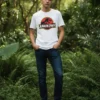 Camiseta Jurassic Park Cores Adulto Unissex T-shirt