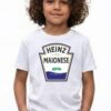 Camiseta Amarrela Maionese Heinz Infantil