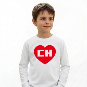 4_chapolin Camiseta Chapolin Colorado Infantil Manga Longa ( Branca )