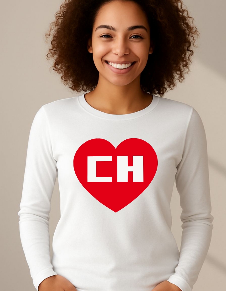 Camiseta Chapolin Colorado Baby Look Manga Longa ( Branca )