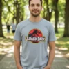 Camiseta Jurassic Park Cores Adulto Unissex T-shirt