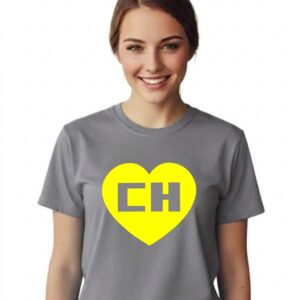 5 Camiseta Chapolin Colorado Baby Look ( Cinza )