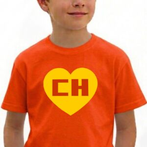 6 Camiseta Chapolin Colorado Infantil ( Laranja )
