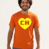 6 Camiseta Chapolin Colorado Adulto Unissex ( Laranja )