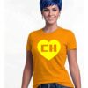 Camiseta Chapolin Colorado Baby Look ( Laranja )