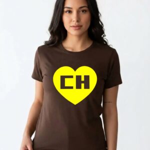 7 Camiseta Chapolin Colorado Baby Look ( Marrom )