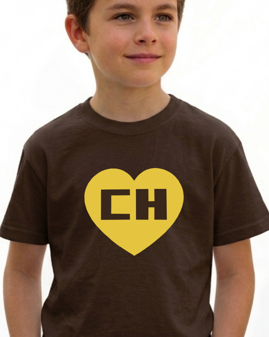 Camiseta Chapolin Colorado Infantil ( Marrom )