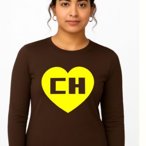 7_chapolin Camiseta Chapolin Colorado Baby Look Manga Longa ( Marrom )