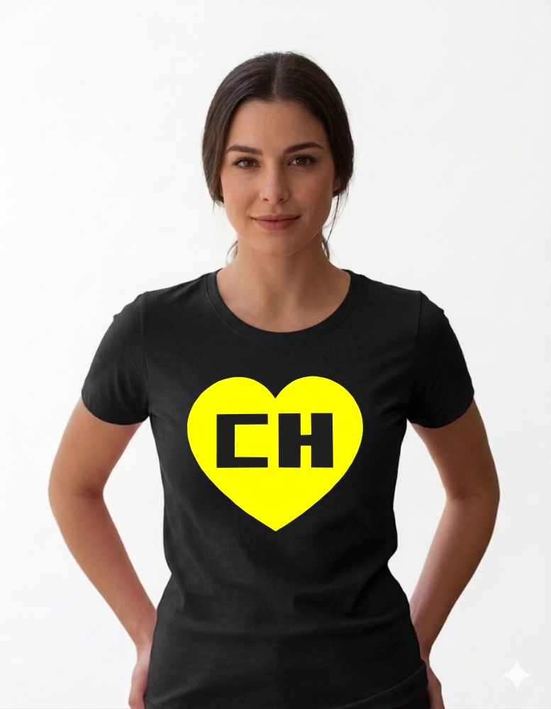 8-1 Camiseta Chapolin Colorado Baby Look ( Vermelha )