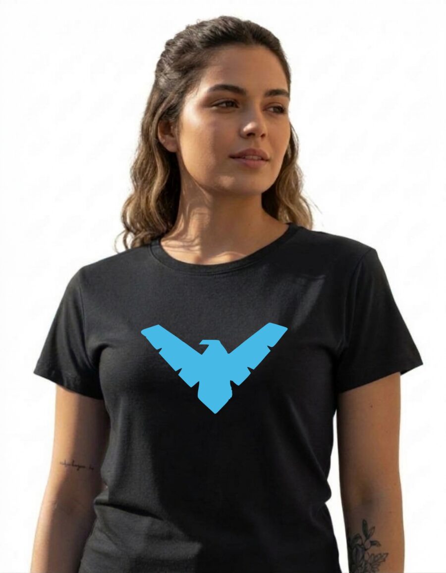 Camiseta Baby Look Asa Noturna mlca