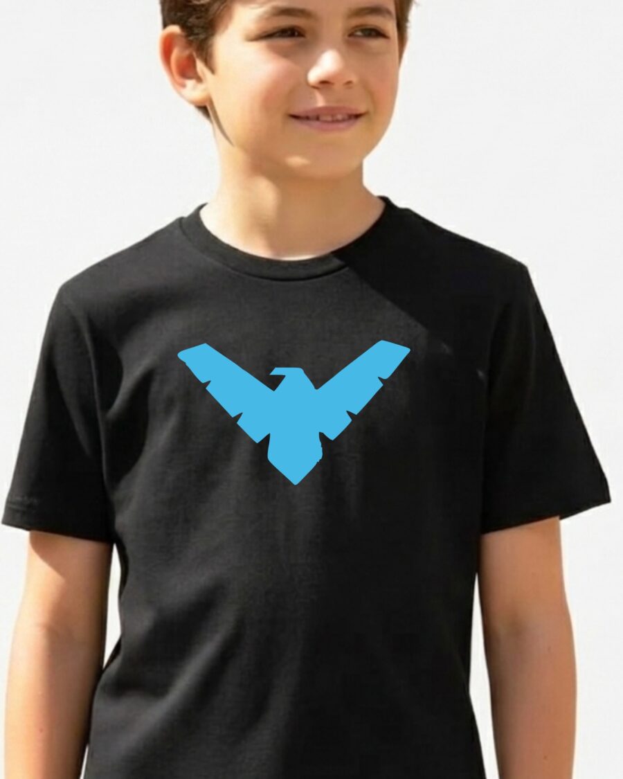 Camiseta Infantil Asa Noturna mlca