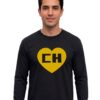 8 Camiseta Manga Longa Adulto Unissex Chapolin Colorado ( Preta )