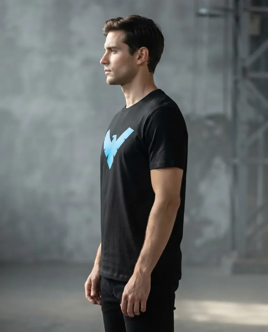 Camiseta Asa Noturna, Dick Grayson Adulto Unissex