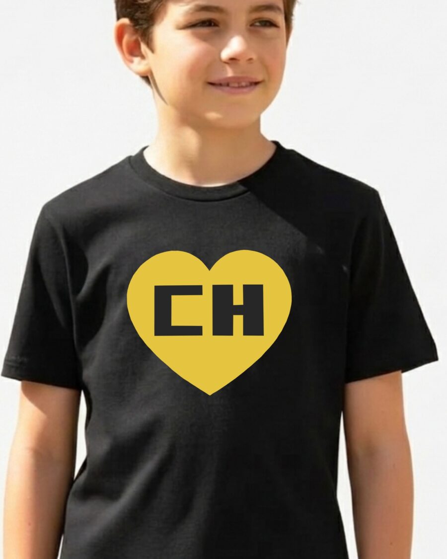 Camiseta Chapolin Colorado Infantil ( Preta )