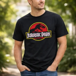 8-3 Camiseta Jurassic Park Cores Adulto Unissex T-shirt
