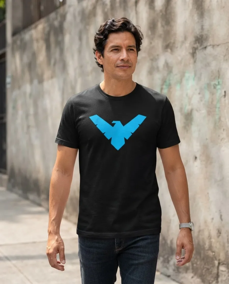 Camiseta Asa Noturna, Dick Grayson Adulto Unissex