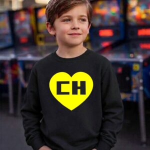 8_chapolin Moletom Chapolin Colorado Infantil ( Preto )