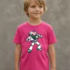 Camiseta Rosa Buzz Lightyear Infantil mlca