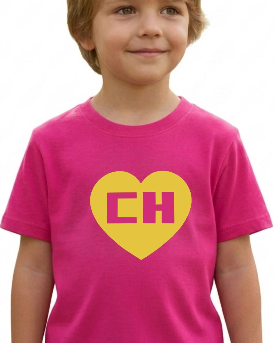 Camiseta Chapolin Colorado Infantil ( Rosa )