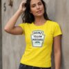Camiseta Mostarda Heinz Feminina ( Baby Look ) Premium