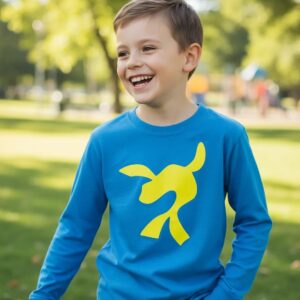 a Camiseta Luccas Neto Manga Longa Infantil