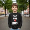 Moletom Banda Kiss Infantil Modelo 2 Premium