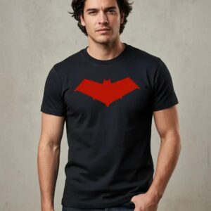 Camiseta Robin Capuz Vermelho Adulto Unissex