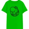 Camiseta Yoshi Silhueta Mario Bros Infantil T-shirt
