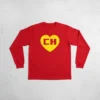 Camiseta Manga Comprida Adulto Unissex Chapolin Colorado ( Vermelha )
