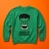 Blusa Moletom Hulk Marvel Infantil Verde