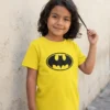 Camiseta Amarela Infantil Batman mlca
