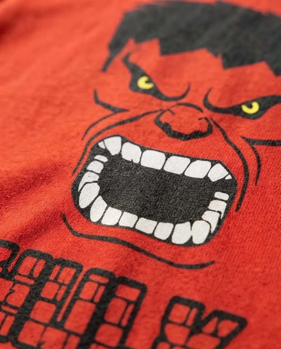 Camiseta Hulk DC Comics infantil ( Vermelha )