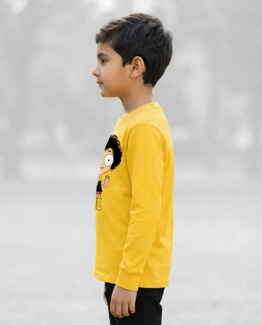 c Camiseta Irmão Do Jorel Manga Longa Infantil Premium