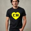 preta Camiseta Chapolin Colorado Adulto Unissex ( Preta )