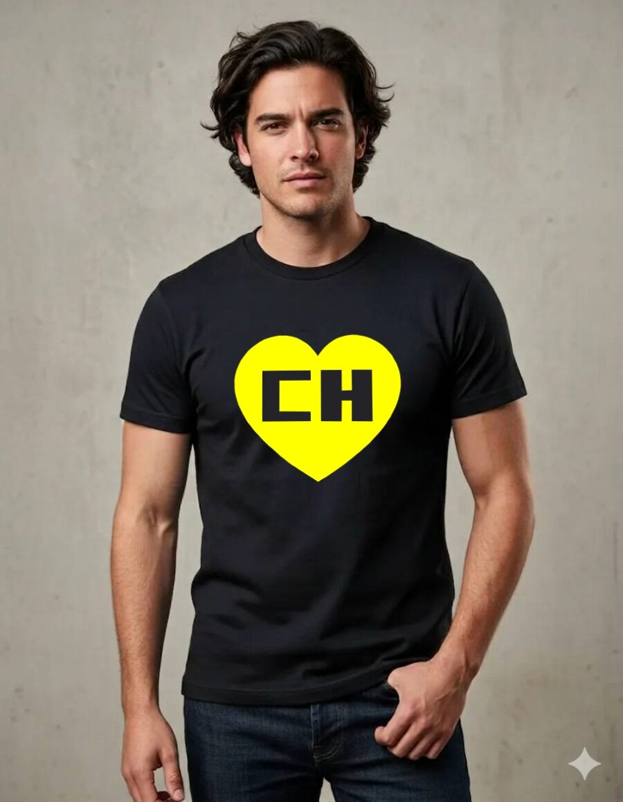 preta Camiseta Chapolin Colorado Adulto Unissex ( Preta )