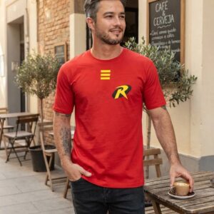 robin_11_1 Camiseta Vermelha Batman E Robin Adulto Unissex mlca