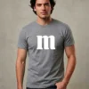 Camiseta Cinza Adulto M&m M mlc