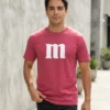 Camiseta Rosa Adulto M&m M mlc