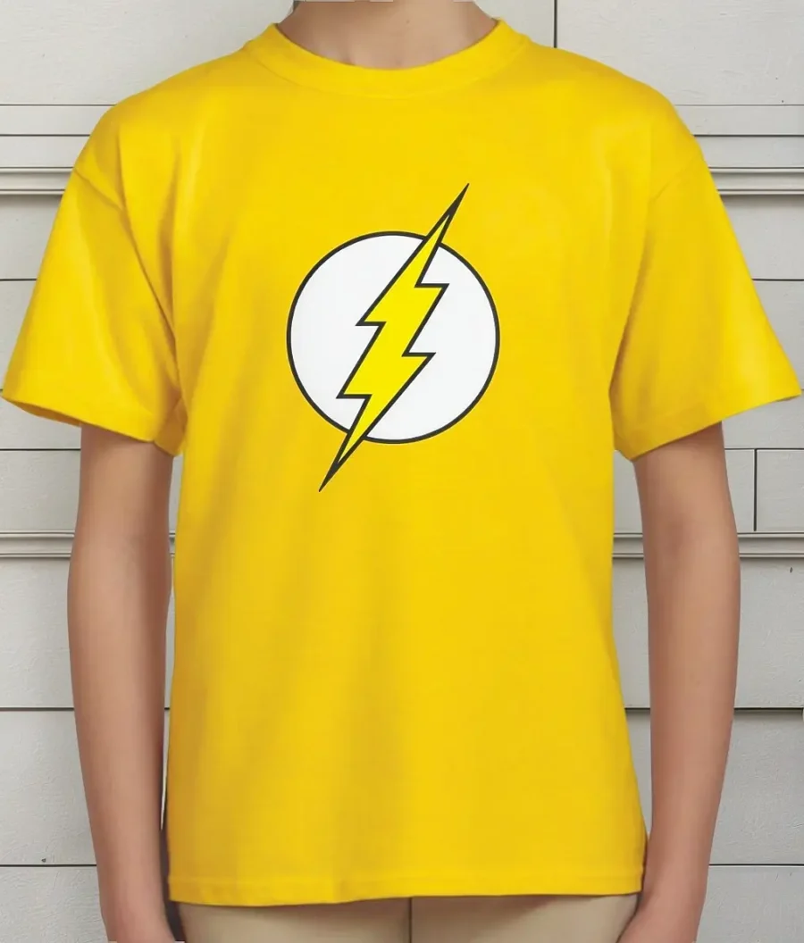 Camiseta Amarela Rc Meninos Básica Infantil Liso Curta mlr