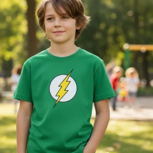x Camiseta Verde Rc Meninos Básica Infantil Liso Curta mlr