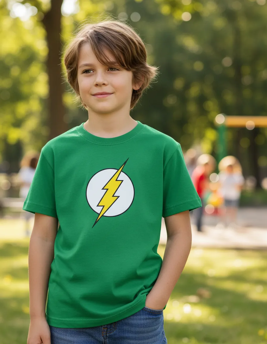 Camiseta Verde Rc Meninos Básica Infantil Liso Curta mlr
