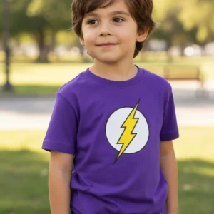 x Camiseta Roxa Rc Meninos Básica Infantil Liso Curta mlr