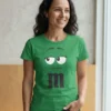 Camiseta Verde M&m ( Ad. Baby Look ) Mod. 3 mlca